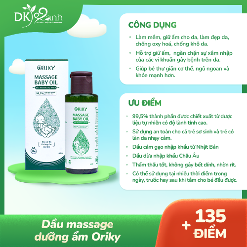 Dầu massage Oriky
